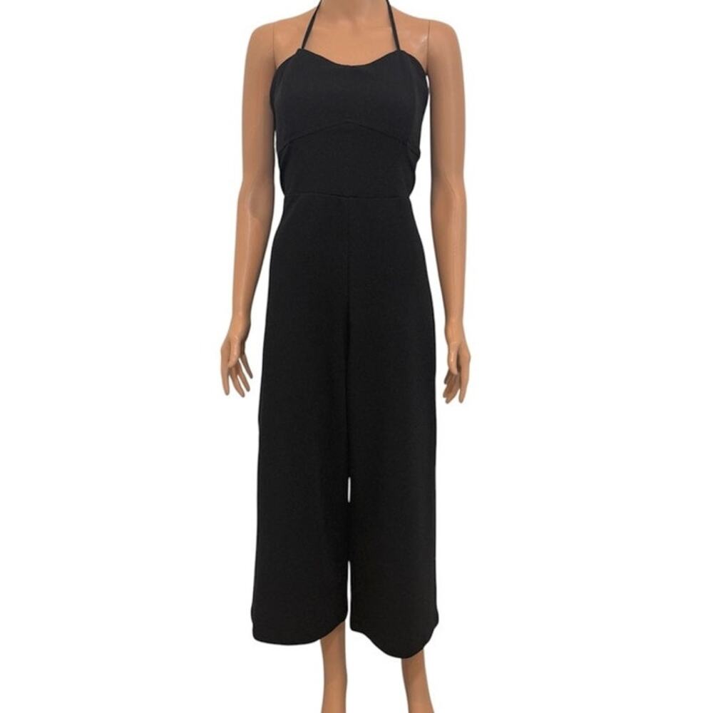 Xhilaration M sweetheart wide leg cropped jumpsuit P 3634